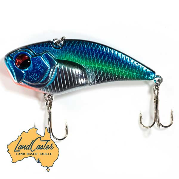 Hard Body Vibe Lures Pull in Bream Flathead Bass Sooty Grunter 16 Grams