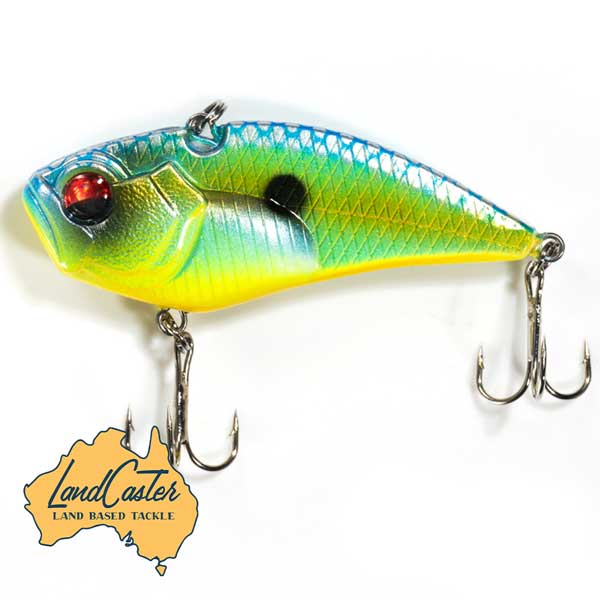 Hard Body Vibe Lures Pull in Bream Flathead Bass Sooty Grunter 16 Grams -  ReproBaits Tackle